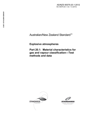 AS/NZS 60079.20.1:2012