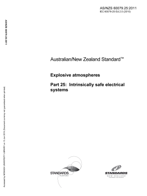 AS/NZS 60079.25:2011