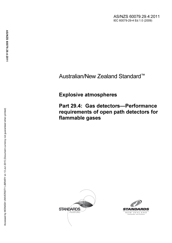 AS/NZS 60079.29.4:2011