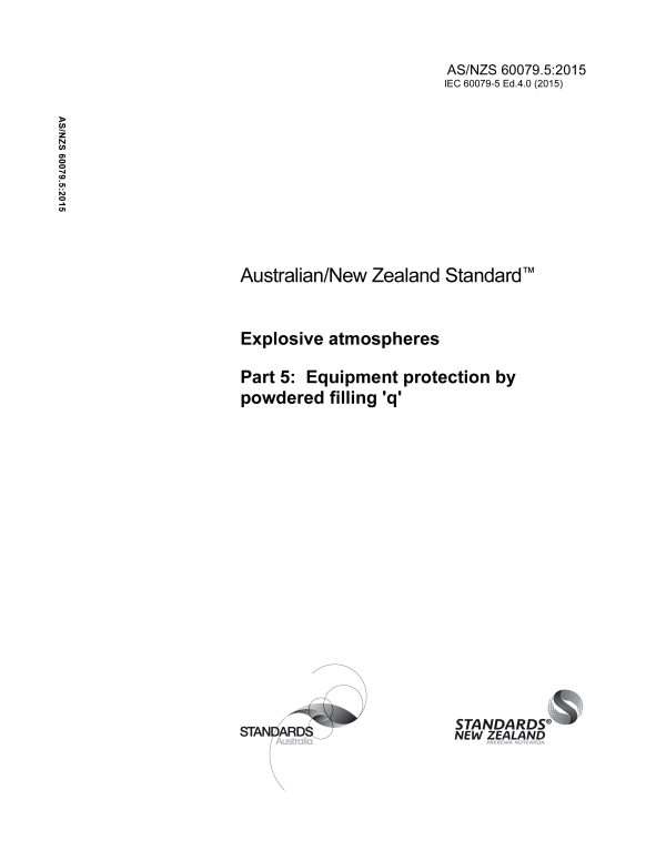 AS/NZS 60079.5:2015