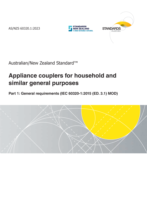 AS/NZS 60320.1:2023