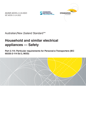 AS/NZS 60335.2.114:2023