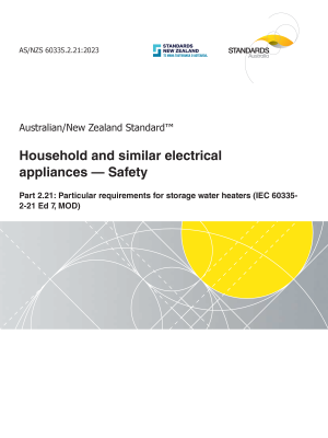 AS/NZS 60335.2.21:2023