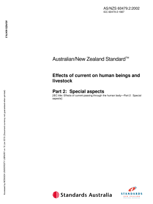 AS/NZS 60479.2:2002