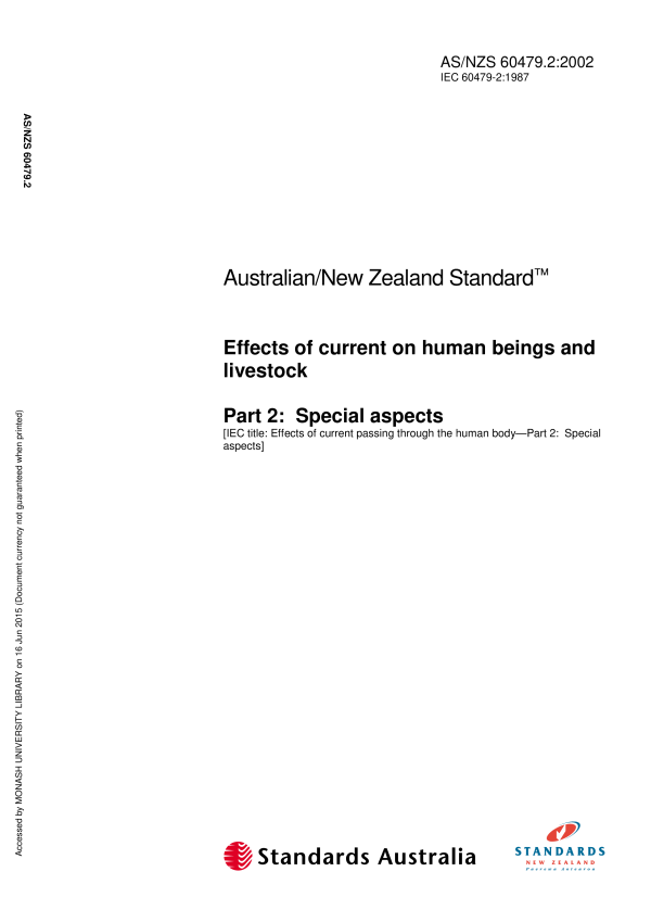 AS/NZS 60479.2:2002