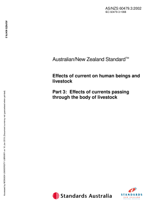 AS/NZS 60479.3:2002