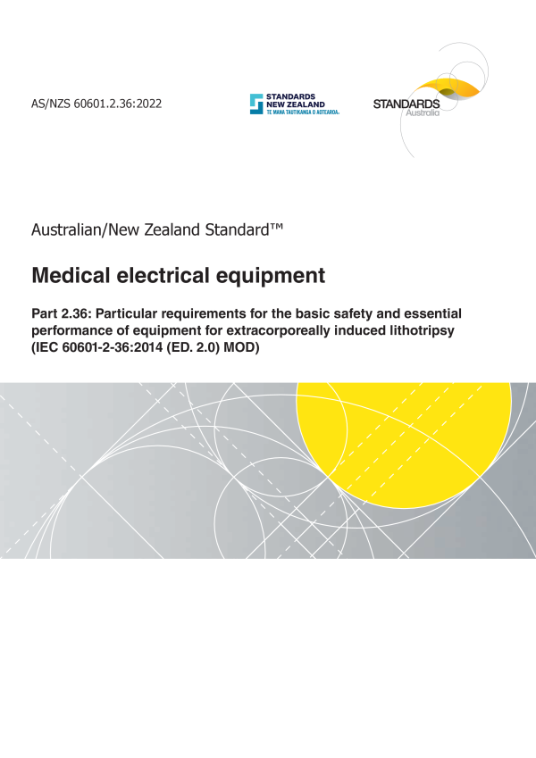 AS/NZS 60601.2.36:2022
