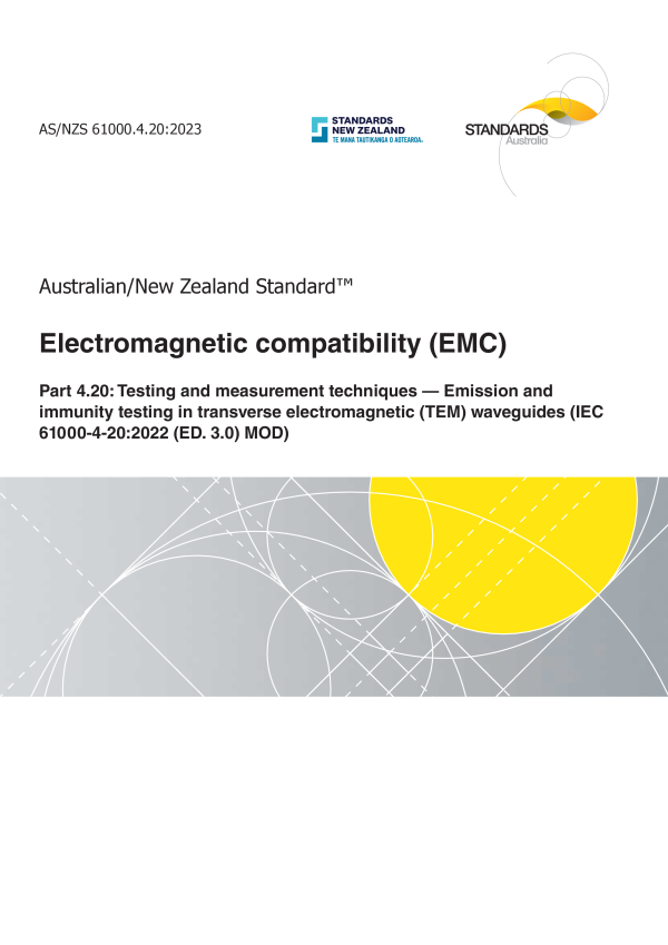 AS/NZS 61000.4.20:2023