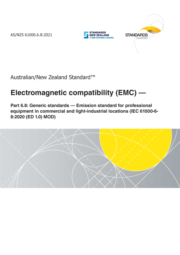 AS/NZS 61000.6.8:2021
