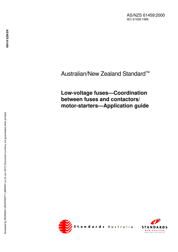 AS/NZS 61459:2000