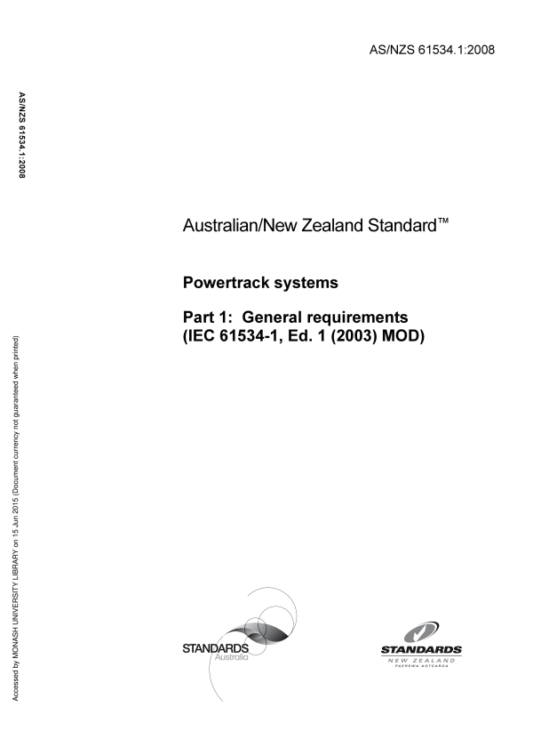 AS/NZS 61534.1:2008