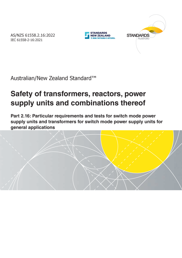 AS/NZS 61558.2.16:2022 AS/NZS 61558.2.16:2022