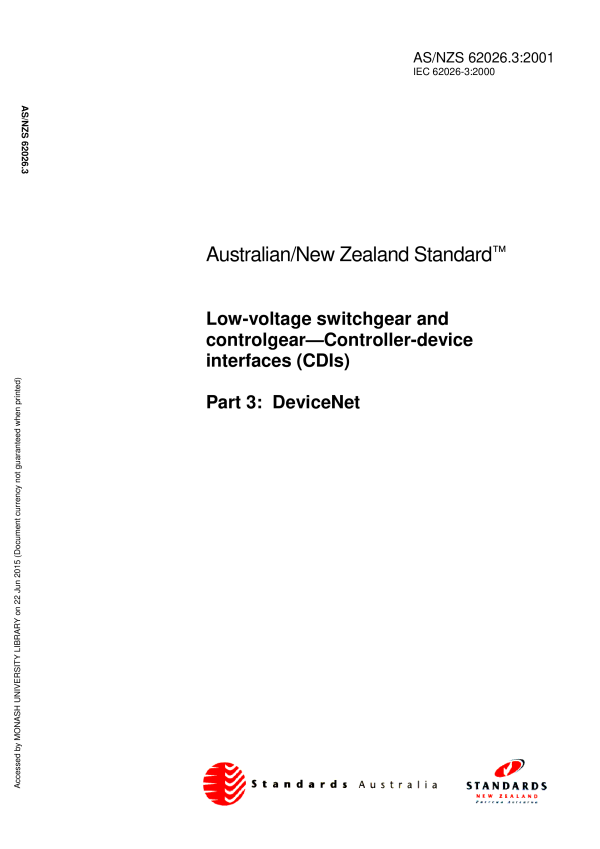 AS/NZS 62026.3:2001