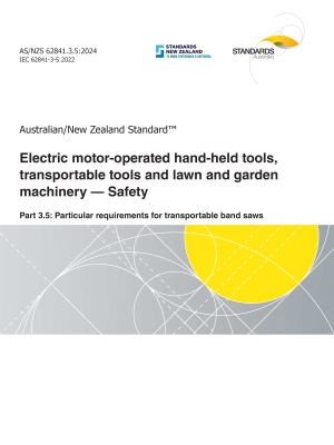 AS/NZS 62841.3.5:2024