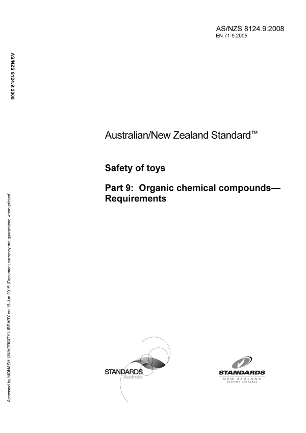 AS/NZS 8124.9:2008