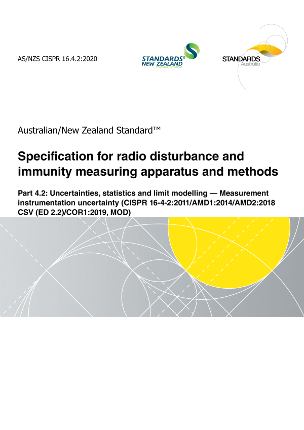 AS/NZS CISPR 16.4.2:2020 AS/NZS CISPR 16.4.2:2020