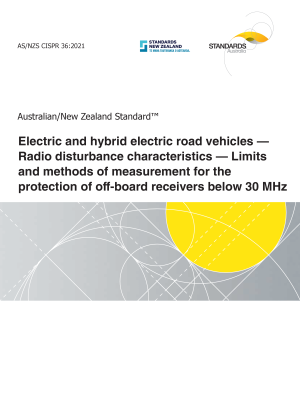 AS/NZS CISPR 36:2021
