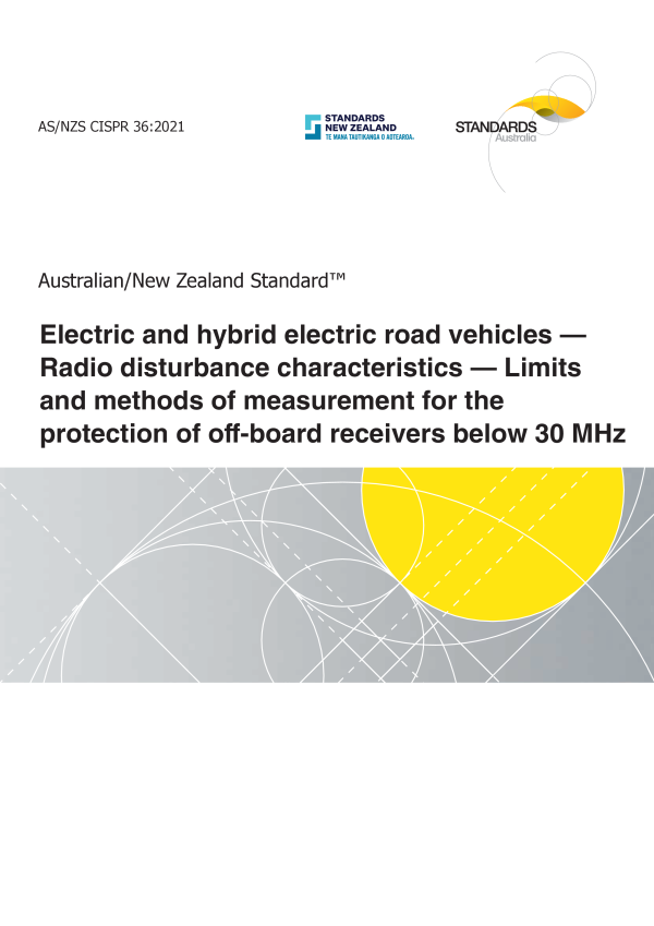 AS/NZS CISPR 36:2021 AS/NZS CISPR 36:2021