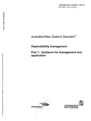 AS/NZS IEC 60300.1:2015