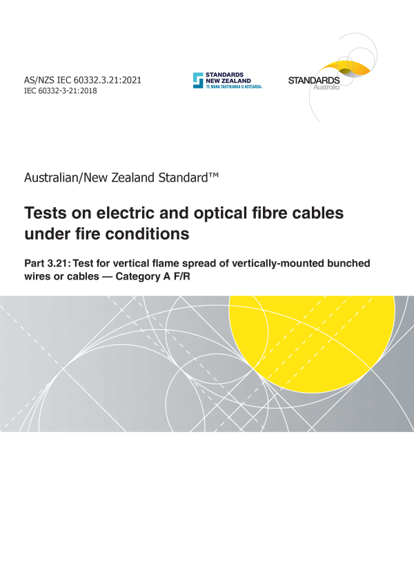 AS/NZS IEC 60332.3.21:2021