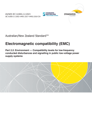 AS/NZS IEC 61000.2.2:2023