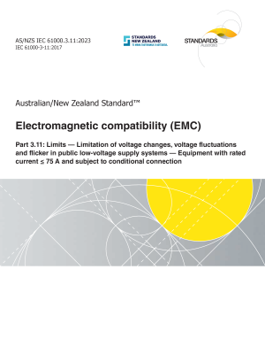 AS/NZS IEC 61000.3.11:2023