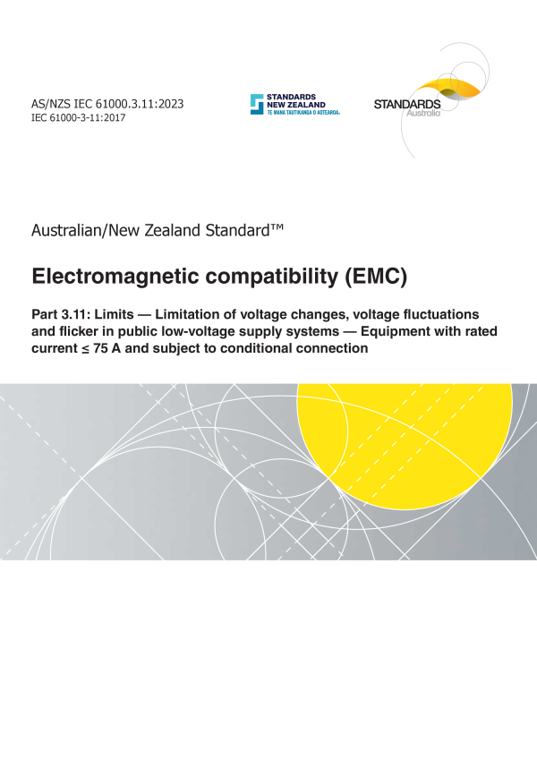 AS/NZS IEC 61000.3.11:2023