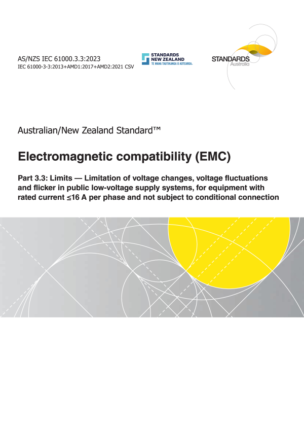 AS/NZS IEC 61000.3.3:2023