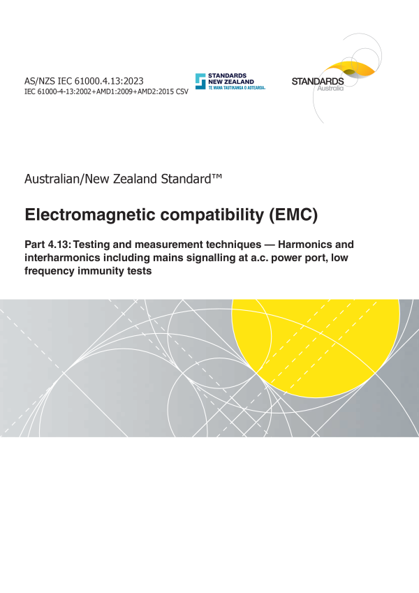 AS/NZS IEC 61000.4.13:2023