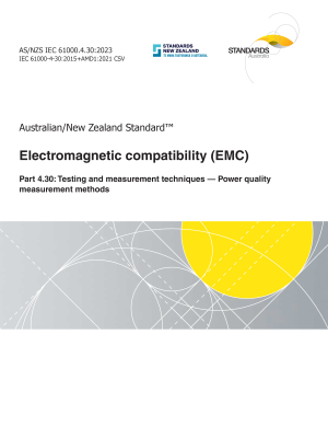AS/NZS IEC 61000.4.30:2023
