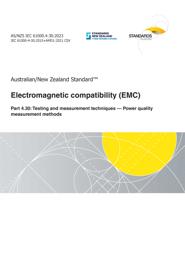 AS/NZS IEC 61000.4.30:2023