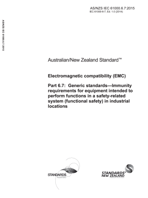 AS/NZS IEC 61000.6.7:2015