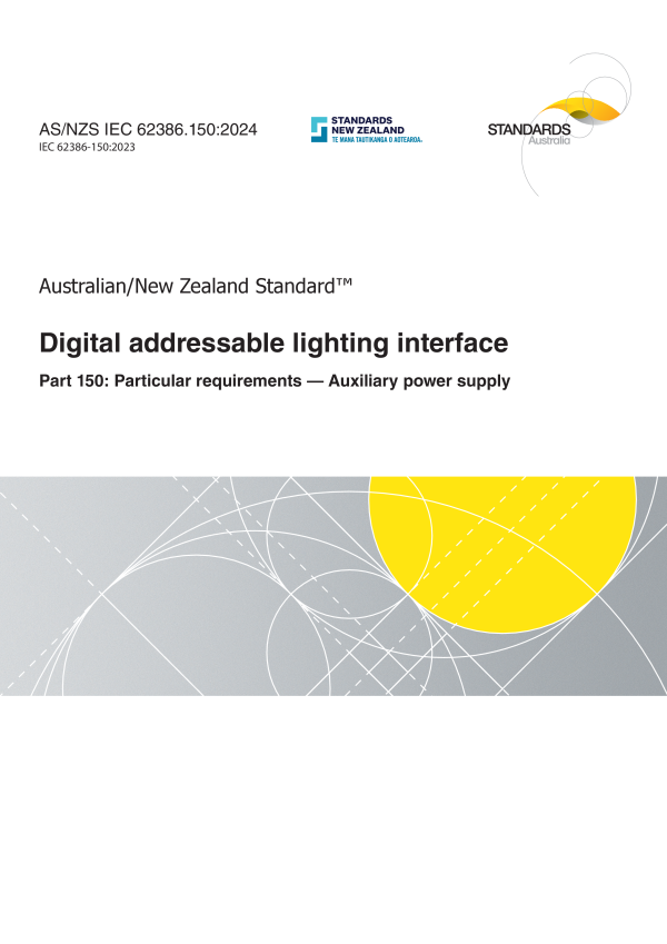 AS/NZS IEC 62386.150:2024