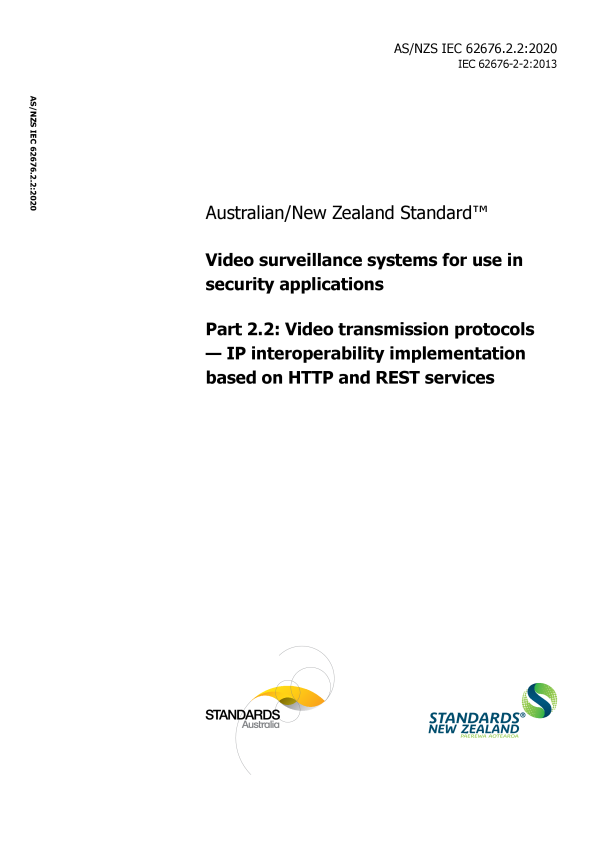 AS/NZS IEC 62676.2.2:2020 AS/NZS IEC 62676.2.2:2020