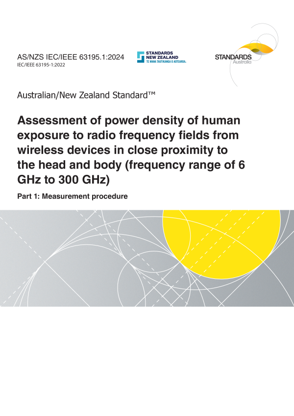 AS/NZS IEC/IEEE 63195.1:2024