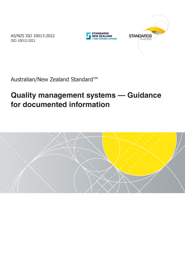 AS/NZS ISO 10013:2022