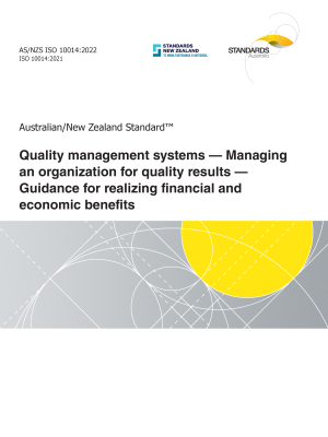 AS/NZS ISO 10014:2022