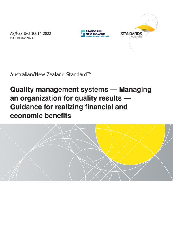 AS/NZS ISO 10014:2022
