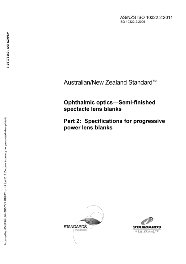 AS/NZS ISO 10322.2:2011
