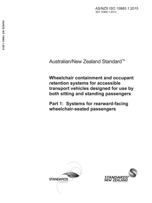 AS/NZS ISO 10865.1:2015