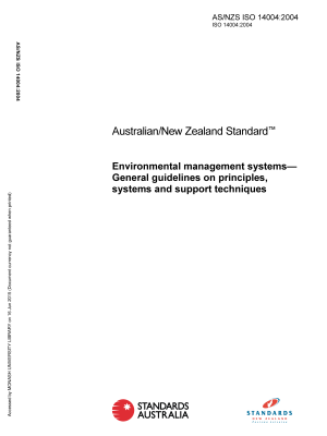 AS/NZS ISO 14004:2004