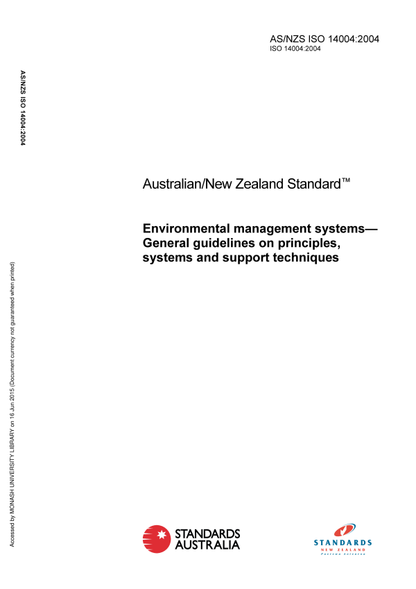 AS/NZS ISO 14004:2004