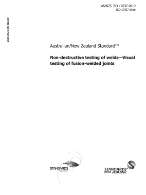 AS/NZS ISO 17637:2019