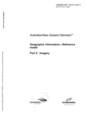 AS/NZS ISO 19101.2:2011