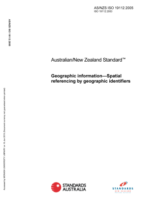 AS/NZS ISO 19112:2005