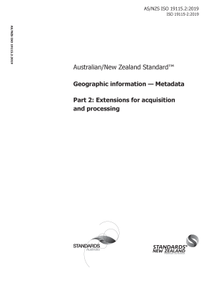 AS/NZS ISO 19115.2:2019