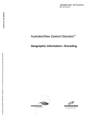AS/NZS ISO 19118:2012