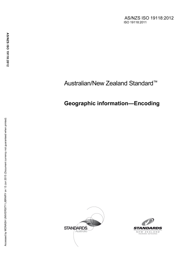 AS/NZS ISO 19118:2012