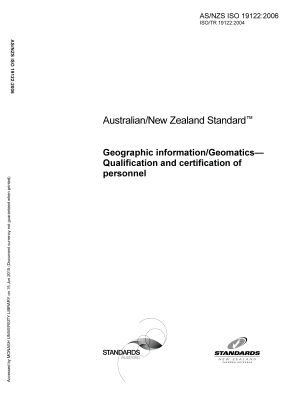 AS/NZS ISO 19122:2006