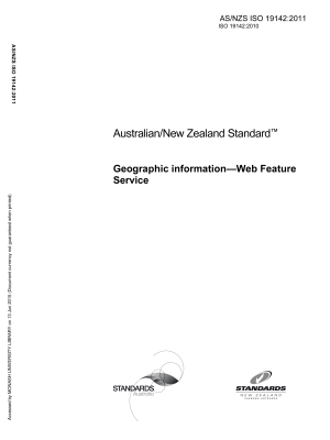 AS/NZS ISO 19142:2011